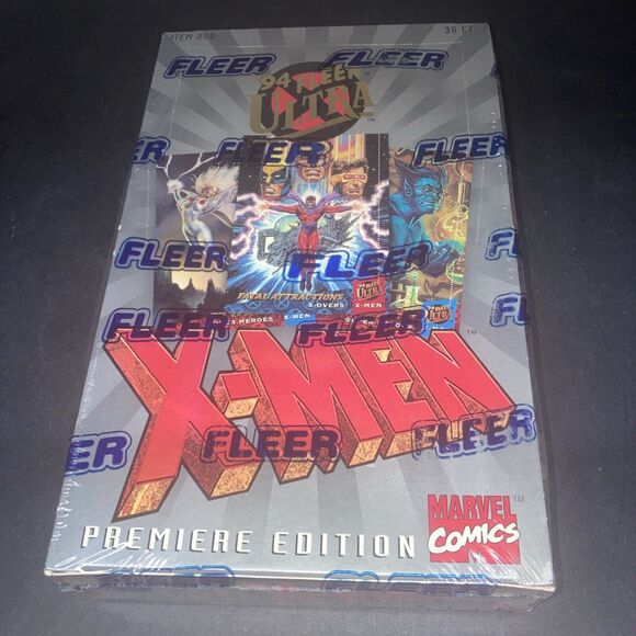 1994 FLEER MARVEL ULTRA X-MEN TRADING CARDS HOBBY BOX NEW SEALED - Picture 1 of 6